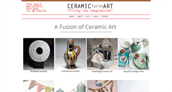 Desktop Screenshot of ceramicfusionart.com